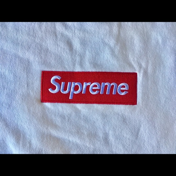 Supreme White Bogo Crewneck Accepting Offers F/W15 - Picture 2 of 8